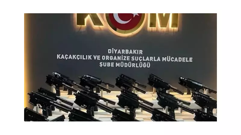 Diyarbakır'da Silah Kaçakçılarına Büyük Darbe! 6 Tutuklama ile Çete Çökertildi