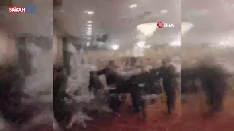 Düğünde Yaşanan Uçan Tekmeli Kavga! Görüntüler Sosyal Medyayı Salladı | Sabah
