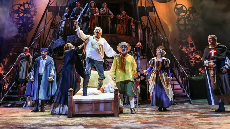 Don Kişot Müzikali Muhteşem Gala ile İzleyiciyi Büyüledi!