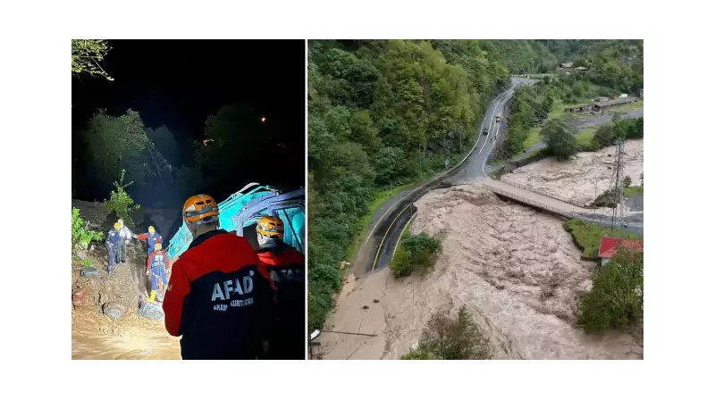 Dört İlde Turuncu Alarm! Heyelan, Sel ve Yıldırım Tehlikesi Kapıda