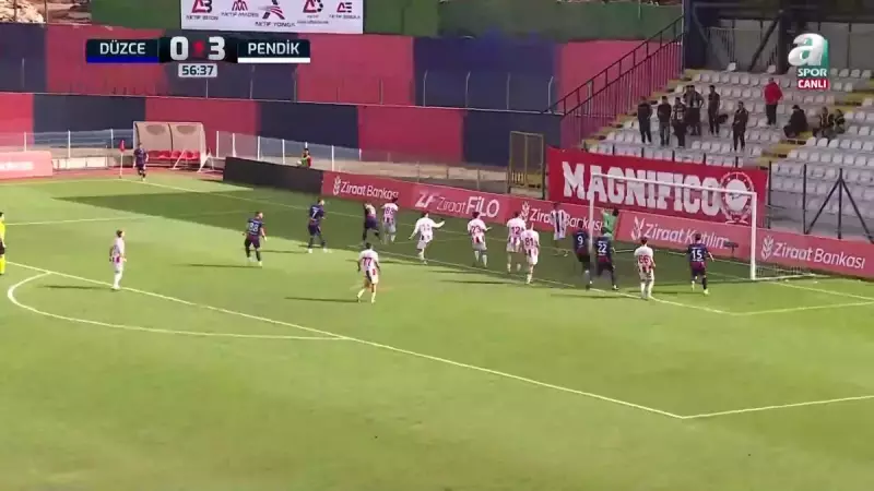 Düzcespor, AG Pendikspor'a 3-1 Mağlup Oldu | Ziraat Türkiye Kupası'nda Hayal Kırıklığı