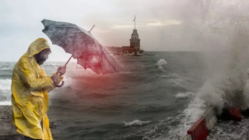 Şemsiyesiz Sakın Çıkmayın! 6 İlde Sağanak ve Fırtına Geliyor: Meteoroloji Sarı Alarm Verdi