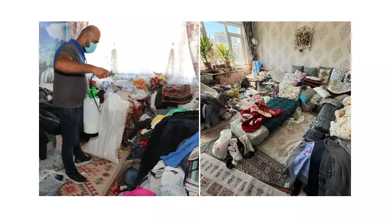 Eskişehir'de Tek Bir Evden Çıkan İnanılmaz Manzara: 1 Ton Çöp!