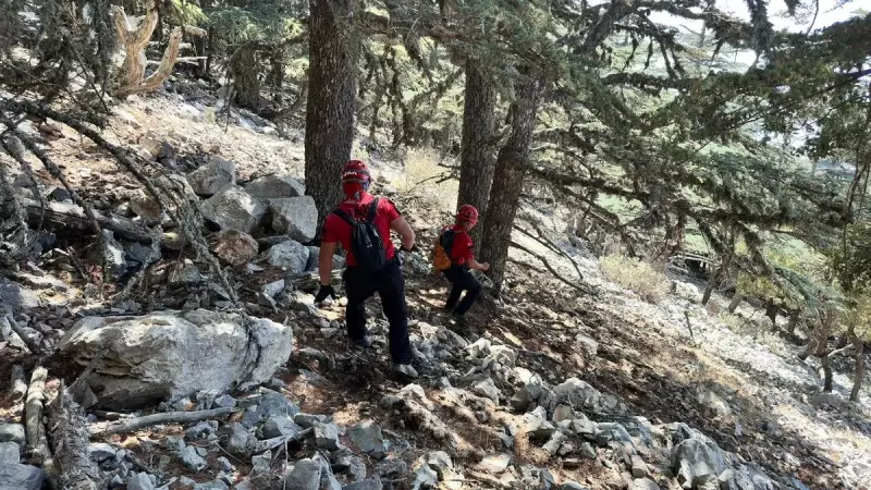 Fethiye'de Heyecan Dolu Anlar: Gökyüzünden Ormana İnen Paraşütçüler JAK Ekipleri Tarafından Kurtarıldı!