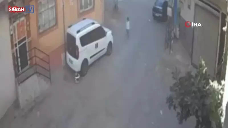 Gaziantep'te Göz Göre Göre! Çocuk Kaçırma Girişimi Kameralara Böyle Yansıdı