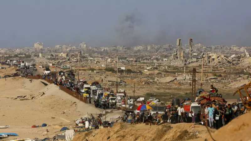 Gazze'de İnsanlık Dramı: İsrail Saldırılarıyla Zorunlu Göç Dalgası