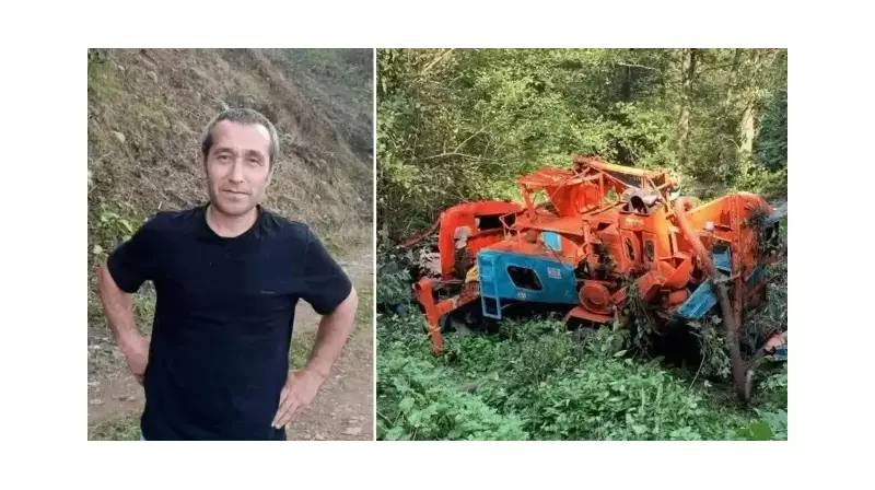 Giresun'da Feci Kaza: Patoz Uçuruma Yuvarlandı, 1 Kişi Hayatını Kaybetti