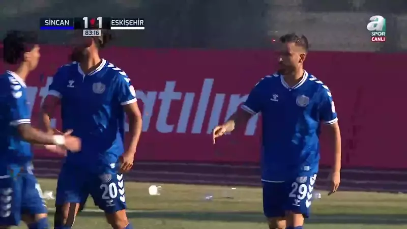 Gol Yağmuru Beklenen Maçta Sürpriz Sonuç: Sincan Belediyesi Ankaraspor - Eskişehirspor 1-1