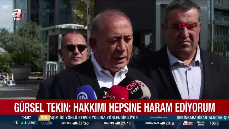 Gürsel Tekin'den Özgür Özel'e Sert Tepki: 'Hakkımı Haram Ediyorum'