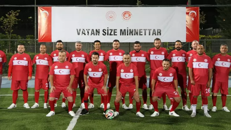 Göğüslerinde Ay-Yıldız, Kalplerinde Kardeşlik: Gaziler Günü'nde Anlamlı Futbol Mücadelesi