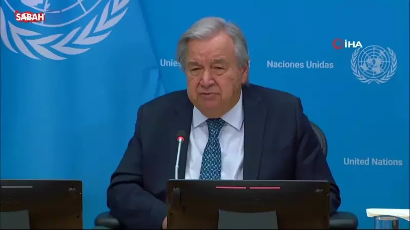 Guterres'ten İsrail'e Sert Sözler: 'Müzakere Niyeti Yok Gibi Görünüyor'