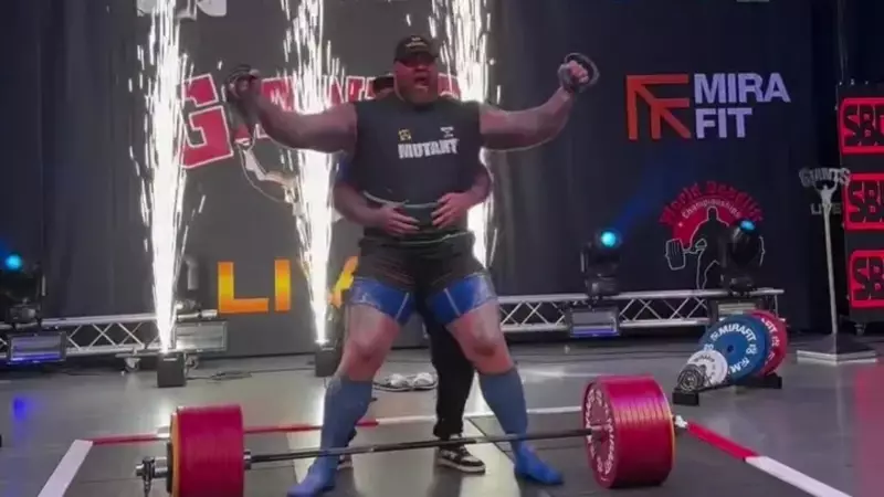 Hafthor Björnsson'dan Akılalmaz Rekor: Dünyayı Sarsan 20 Kilometrelik Şok!