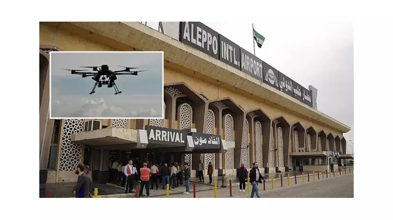 Halep Havaalanı'nda Drone Provokasyonu: Suriye'de Gerilim Yeniden Tırmanıyor