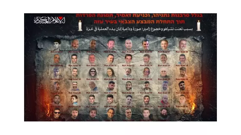 Hamas'tan İsrail'e Sert Uyarı: 47 Esirin Fotoğrafını Yayınladılar!