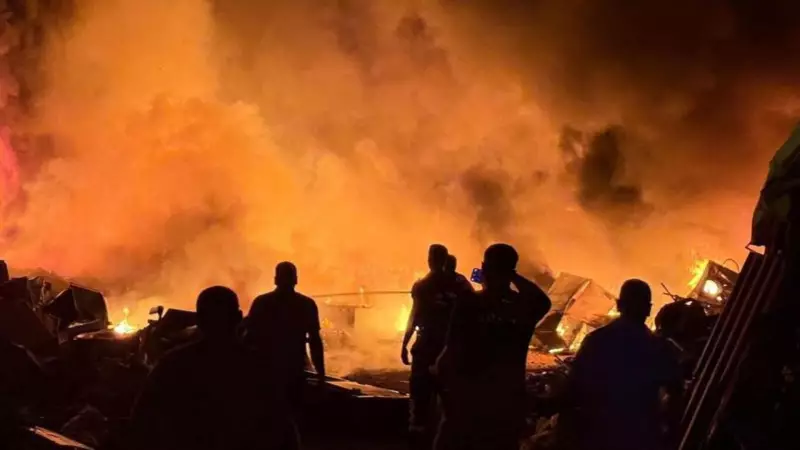 Hatay'da Hurdalık Faciası: Alevler Ormanlık Alana Sıçradı!