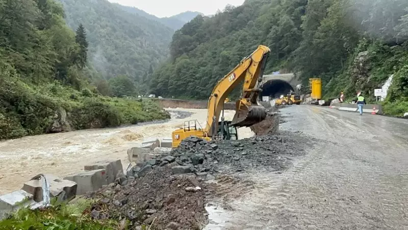 Heyelanın Vurduğu Ayder Yolu, X-Bloklarla Yeniden Hayat Buluyor!