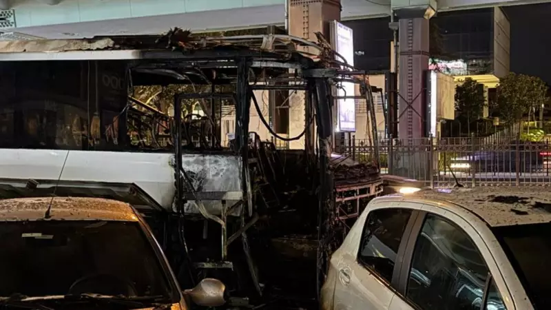 Şişli'de Seyahat Kabusu: Tur Otobüsü Alevler İçinde Kaldı!