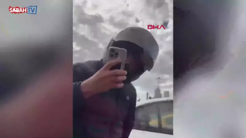 Şişli'de Trafik Kâbusu: İki Sürücü Birbirini Çekip Suçladı! Kamera Her Şeyi Kaydetti