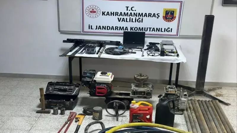 Kahramanmaraş'ta Define Avcılarına Büyük Darbe! 10 Kişi Gözaltında