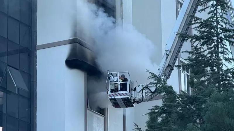 Kahramanmaraş'ta Öğrenci Yurdunda Yaşanan Yangın İnfiali: Panik Anları Yürekleri Ağza Getirdi!