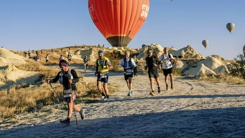 Kapadokya'nın Peri Bacaları Arasında Nefes Kesen Bir Macera: Salomon Ultra Trail Heyecanı Başlıyor!