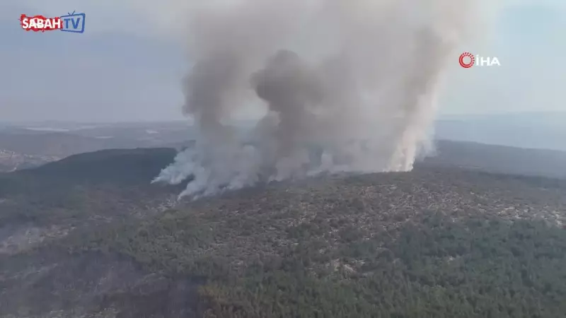 Karabük'teki Orman Yangını 21 Saattir Kontrol Altına Alınamıyor: İtfaiye Gece Gündüz Demeden Mücadele Ediyor!