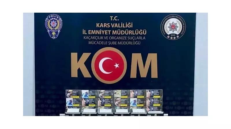 Kars'ta Kamyoneti Dolduran 100 Bin Makarna Ele Geçirildi! Kaçakçılık Operasyonunda Büyük Vurgun
