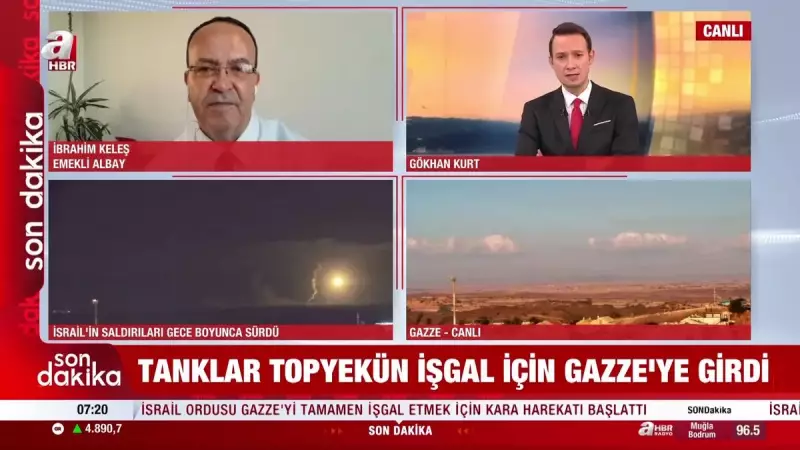 Katil İsrail Gazze'de Topyekûn İşgale Başladı: Kan Gölüne Dönen Kentte İnsanlık Dramı