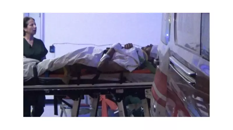 Kavga Sırasında Yola Atlayan Gence Feci Kaza! İşte O Anlar