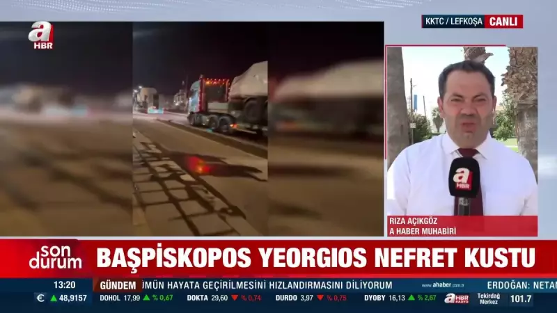 Kıbrıs'ta Skandal Açıklama: Başpiskopos, 'Türkleri Adadan Atmalıyız' Dedi!