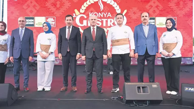 Konya Gastronomi Festivali Muhteşem Bir Açılışla Başladı: Lezzet Şöleni 3 Gün Boyunca Devam Edecek!