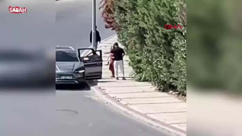 Korkunç Anlar: Kadın Avcılara Yakalandı, Zorla Araçla Kaçırılırken Cep Telefonu Kamerasına Yansıdı!