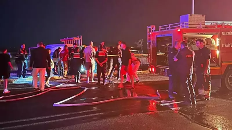 Korkunç Kaza: Otomobil ile Kamyonet Çarpıştı, 1 Kişi Hayatını Kaybetti!