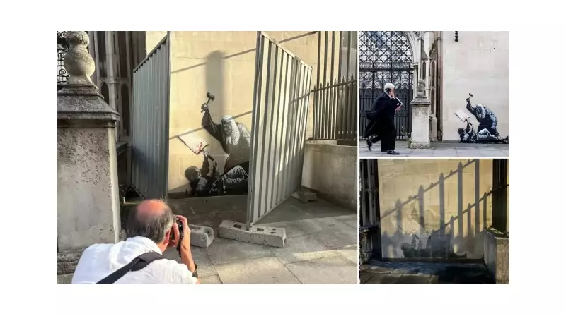 Londra'da Banksy'nin Filistin Desteğiyle Yaptığı Eser Neden Kaldırıldı? Sanat ve Siyaset Arasındaki Gerilim