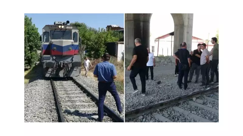Malatya'da Feci Tren Kazası: Yayaya Çarpan Yük Treni Bir Kişiyi Ağır Yaraladı!