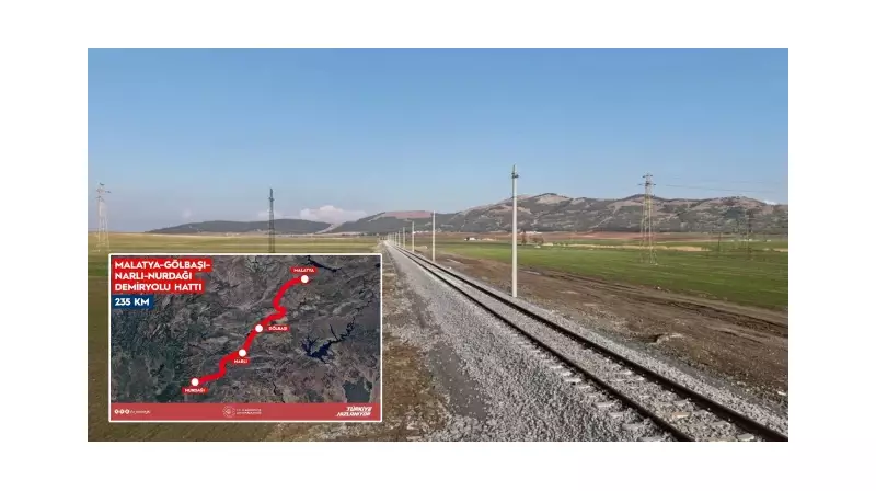 Malatya'nın Narlı-Nurdağ Demiryolu Hattı Yola Çıkıyor: İşte Yepyeni Ulaşım Rotası!