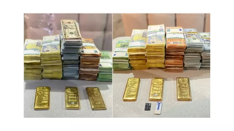 Manavgat'ta Şok Edici Rüşvet Deposu! Altınlar ve Dövizlerle Dolu Evdeki Skandal