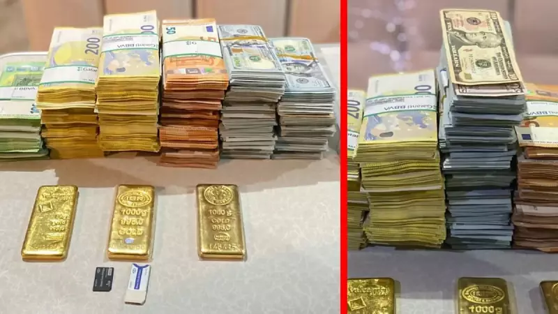 Manavgat'ta Tarım Deposunda Rüşvet Skandalı: 3 Kilo Altın ve Milyonlarca Para Ele Geçirildi!