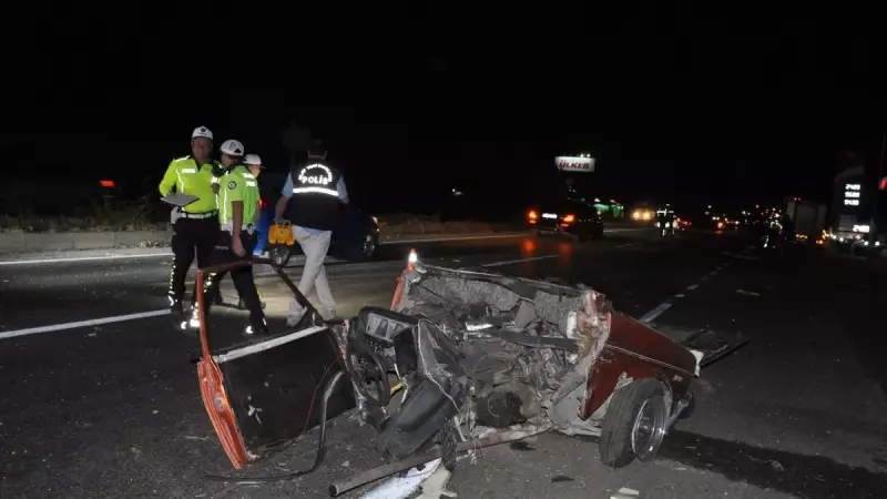 Manisa'da Feci Trafik Kazası: 5 Can Gitti, 6 Kişi Yaralandı