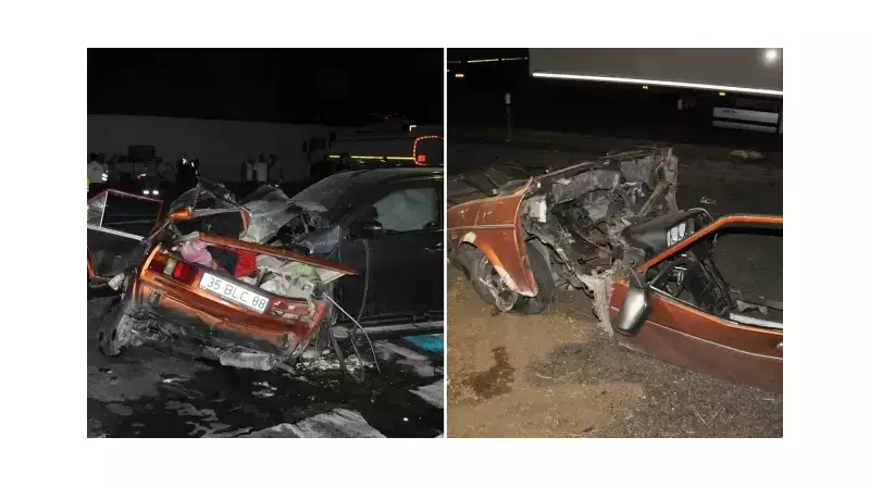 Manisa'da Feci Trafik Kazası: 5 Kişi Hayatını Kaybetti