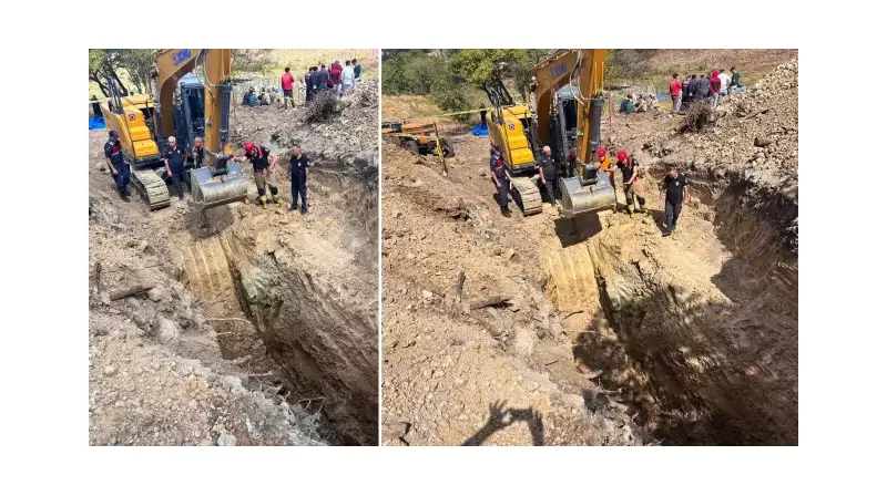 Manisa'da Yaşanan Havuz Kazası İki Can Aldı! Toprak Kayması Sonucu Meydana Gelen Feci Olay
