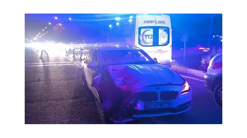 Mardin'de Feci Zincirleme Kaza: 4 Araç Birbirine Girdi, Yaralılar Var!