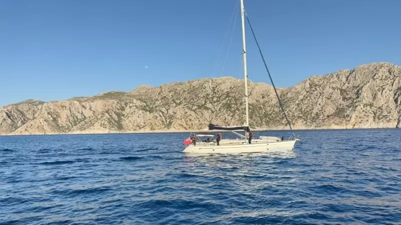 Marmaris'te İtalya Kaçış Planı Suya Düştü! 80 Göçmen Yakalandı