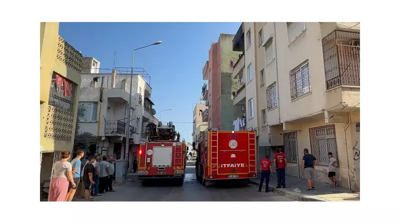 Mersin'de Akıl Almaz Olay: Oturduğu Evi Ateşe Verdi! Polis Gözaltına Aldı