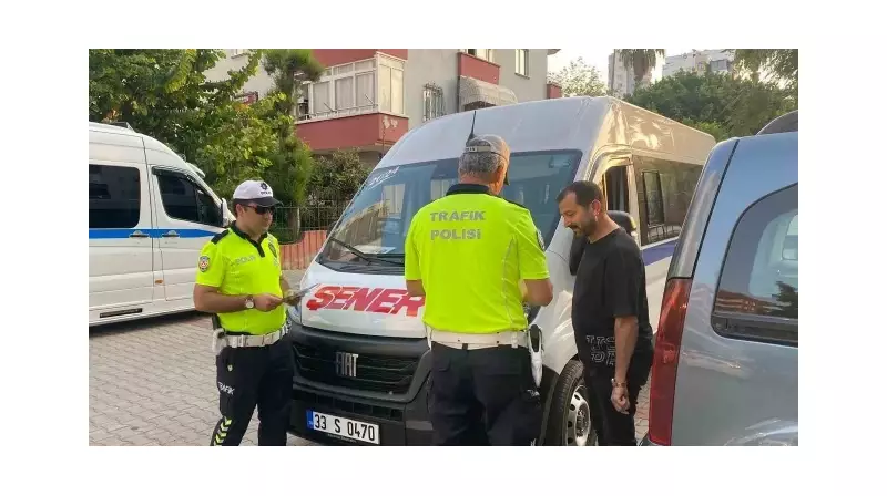 Mersin'de Okul Servisleri Sıkı Denetime Alındı: Öğrenci Güvenliği İçin Dev Operasyon!