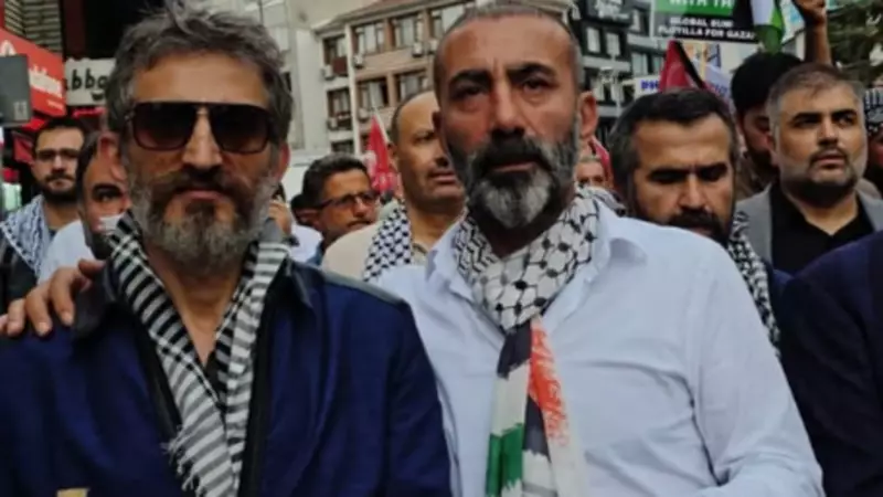 Metin Keçeci ve Metin Yıldız'dan Anlamlı Dayanışma: Filistin İçin Adımlar