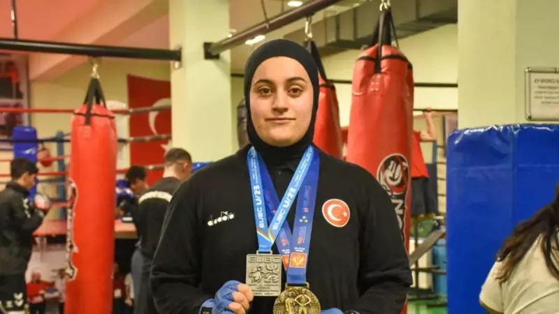 Milli Boksörümüz Şeyma Düztaş'tan Muhteşem Çıkış! Yarı Final Kapısını Araladı