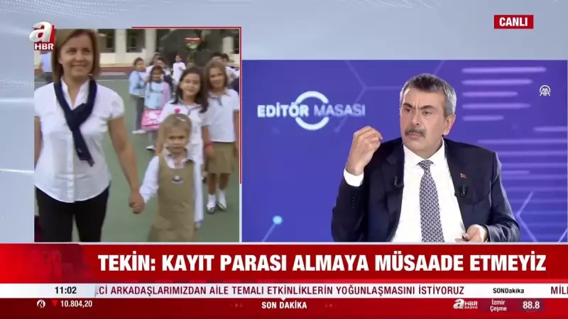 Milli Eğitim Bakanı Tekin'den Okul Üniforması Açıklaması: Kayıt Sırasında Bağış Zorunluluğu Yok!