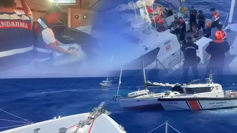 Muğla Açıklarında Tarihi Uyuşturucu Operasyonu: 210 Kilogram Skunk Yakalandı!