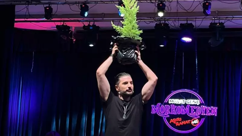 Muğla'da Yanan Ormanlar İçin Fidanlı Sahne: Sanatçıdan Anlamlı Protesto